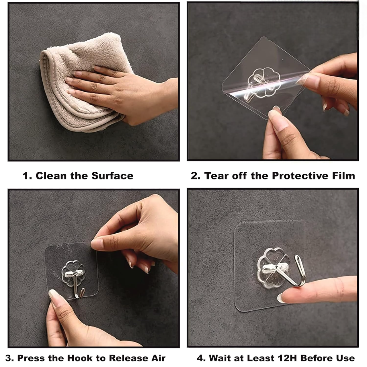 Strong Hooks (9 pieces)