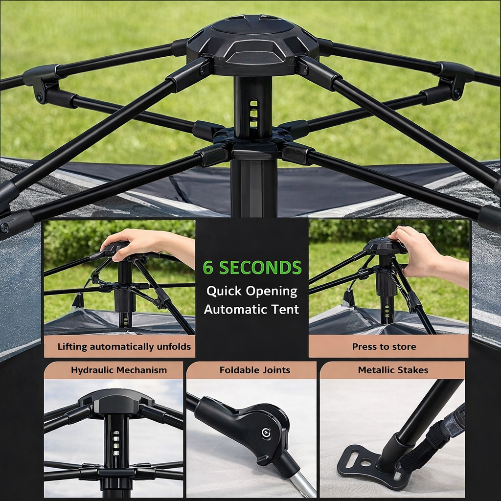 Sky Curtain Family tent