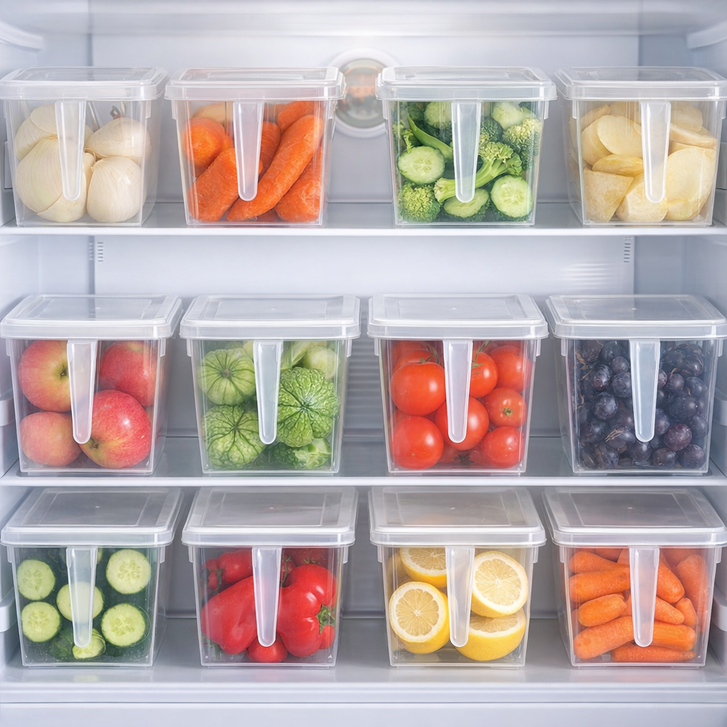 Clear Plastic Food Storage Containers