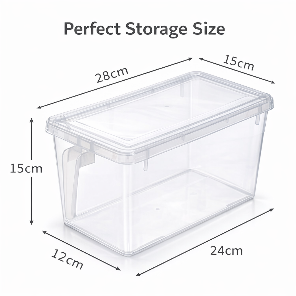 Clear Plastic Food Storage Containers