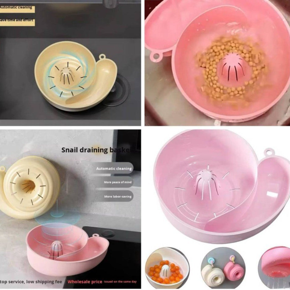 Snail Drain Basket