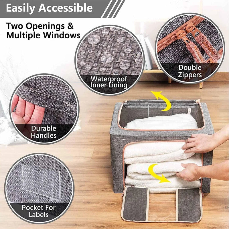 Foldable Clothes Storage Box