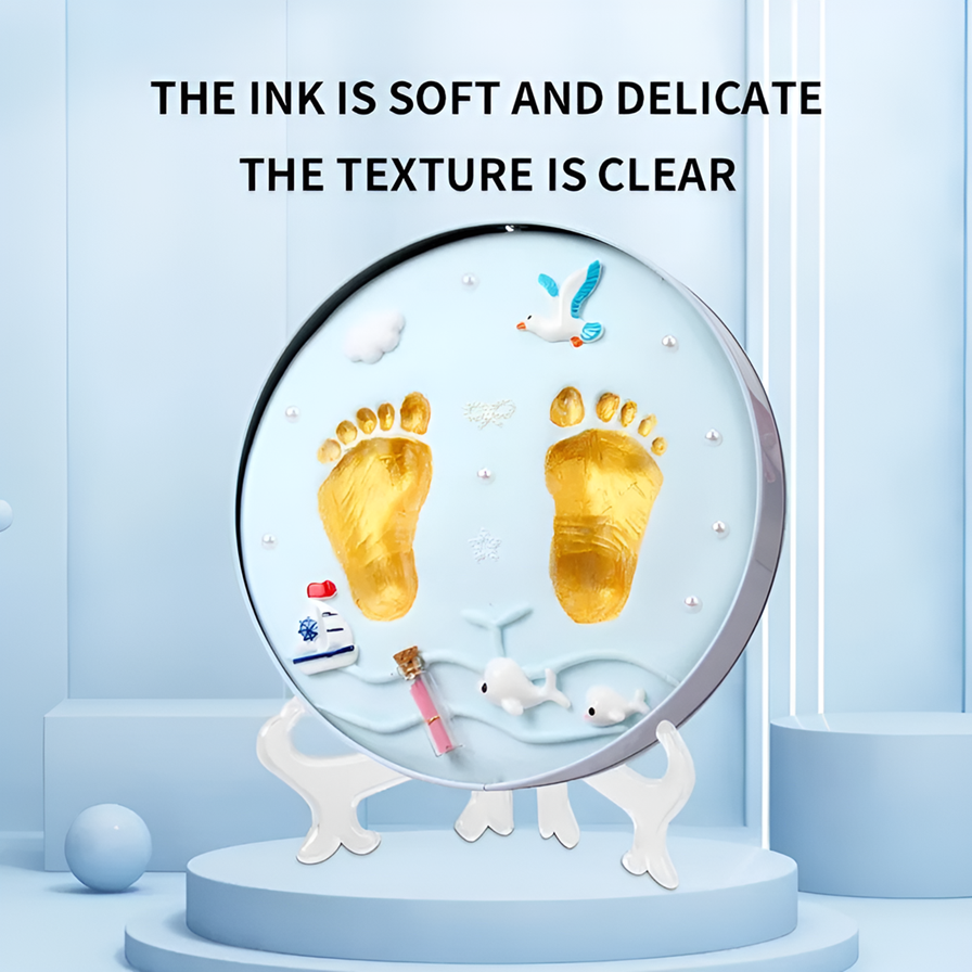 DIY Baby Handprint & Footprint