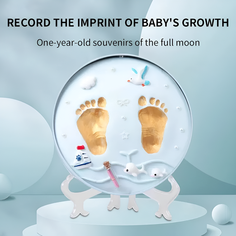 DIY Baby Handprint & Footprint