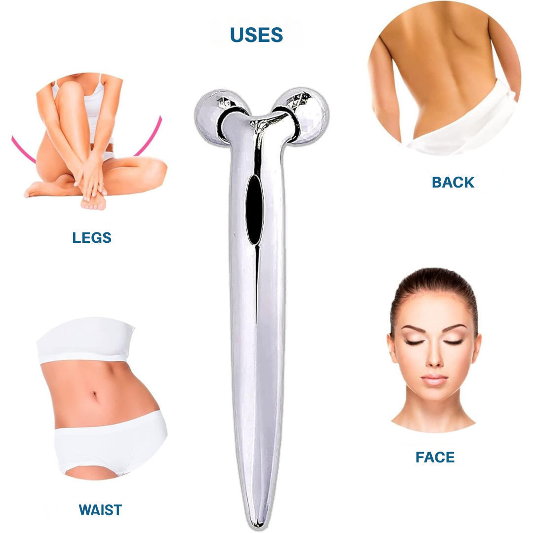 3D Face Roller Massager