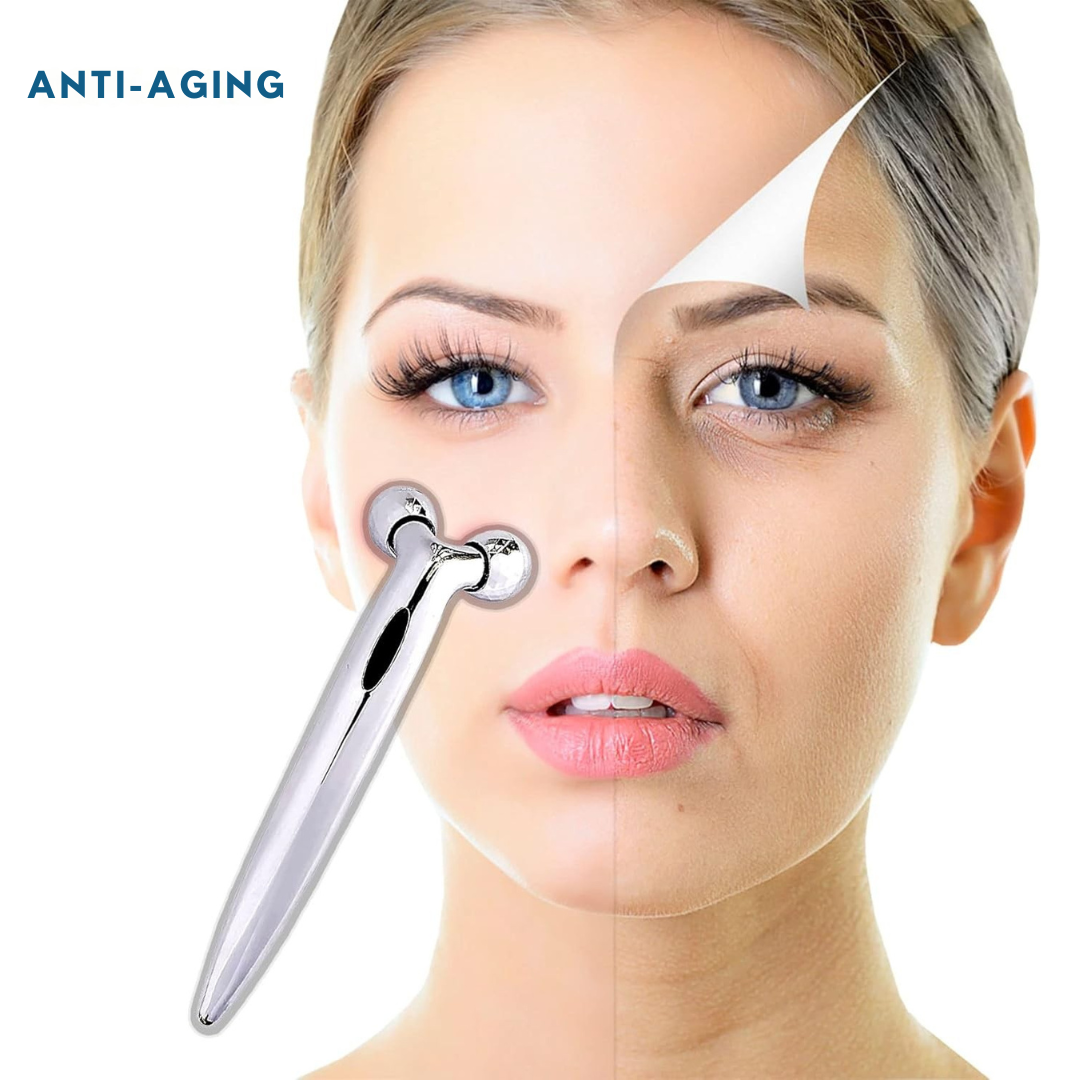 3D Face Roller Massager