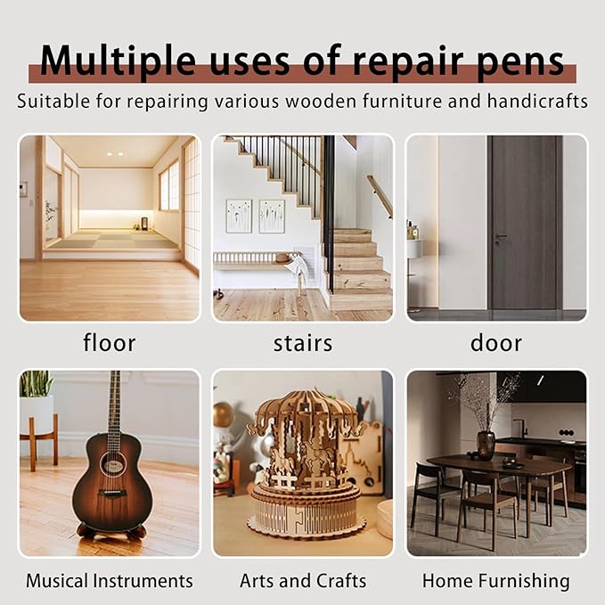 Scratch Repair Markers (Set of 12 Pens)