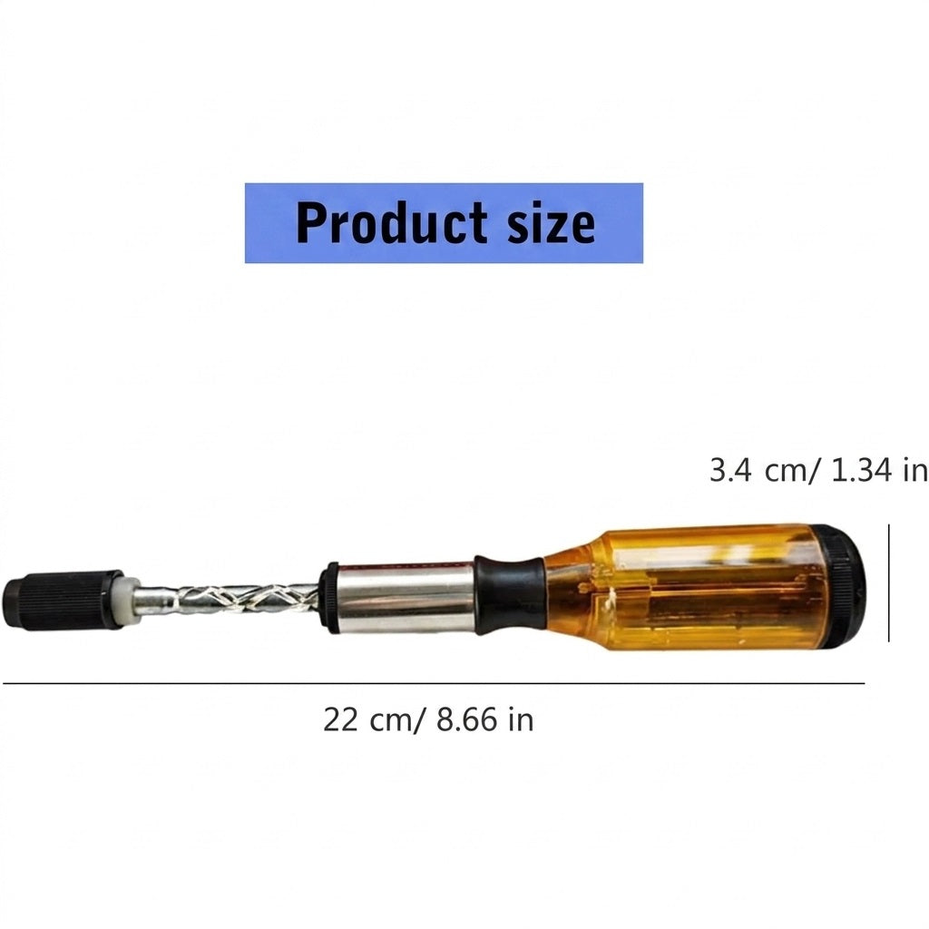 Push Pull Ratchet Screwdriver Set
