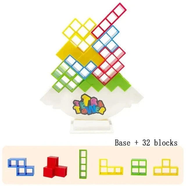 Stacking Blocks Game Set