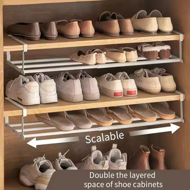 Extensible Shoe Rack Organizer