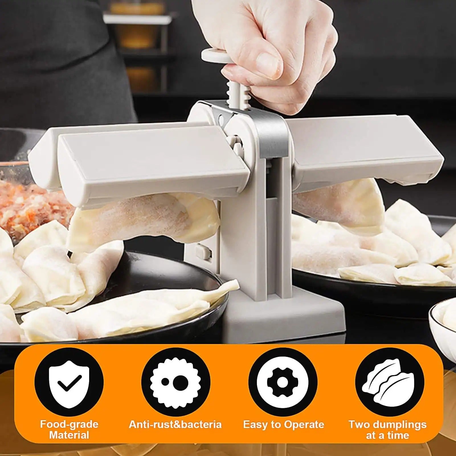 Double-Headed Dumpling Maker