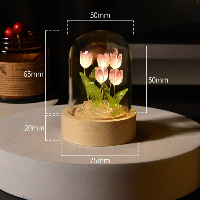 Tulip Glass Dome Light