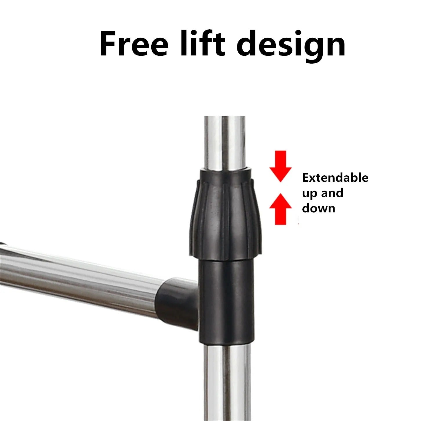 Single Pole Clothes Rack