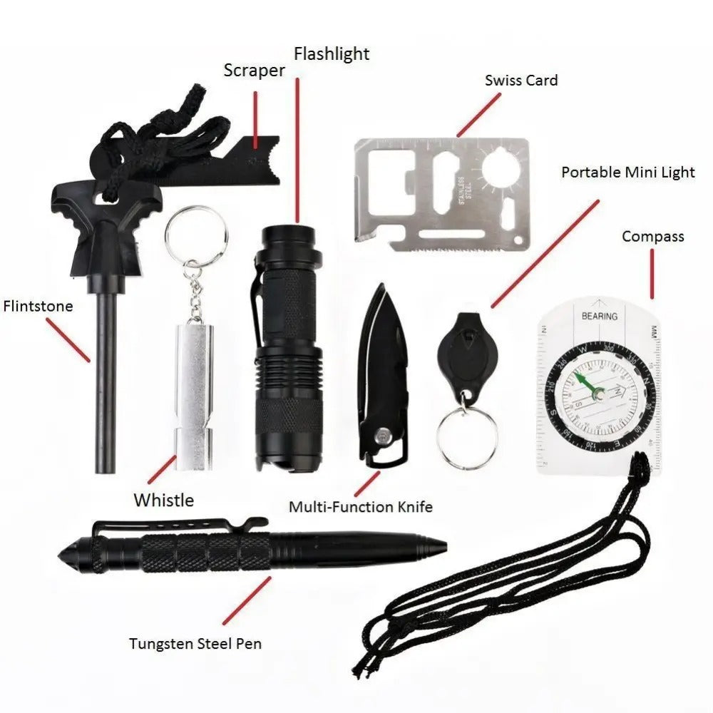 10-Piece Survival Kit