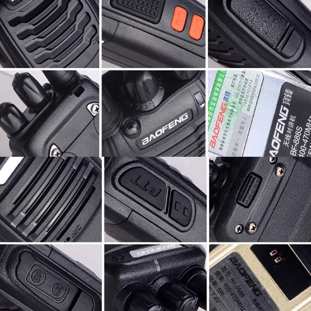 BF-888S Talkie-Walkie x2