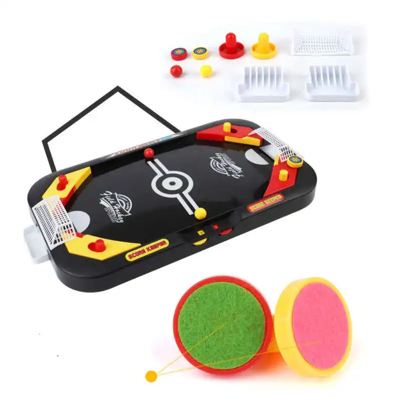 2-in-1 Soccer & Hockey Table Game