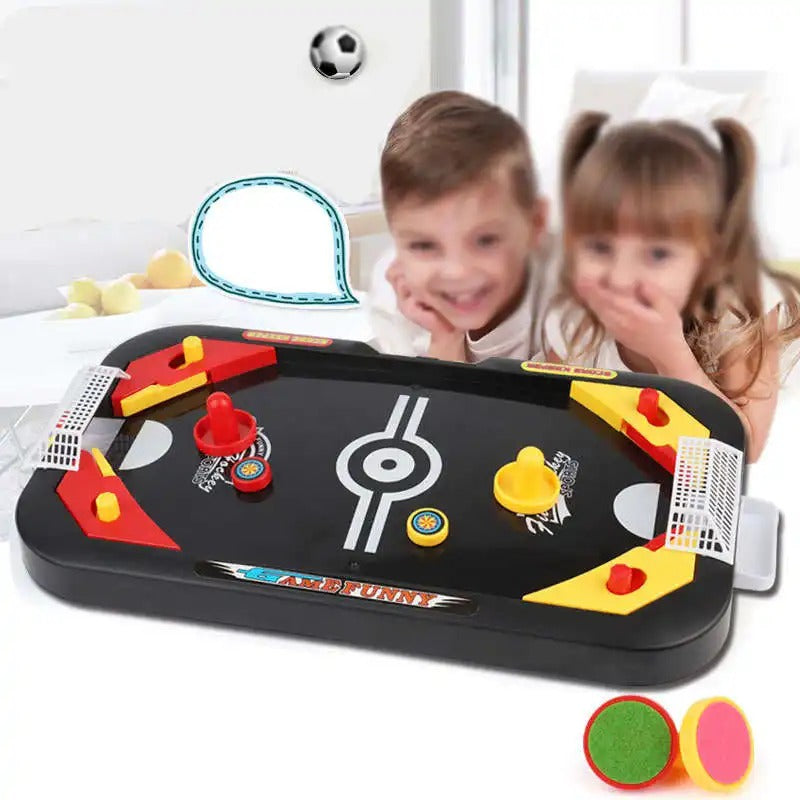 2-in-1 Soccer & Hockey Table Game