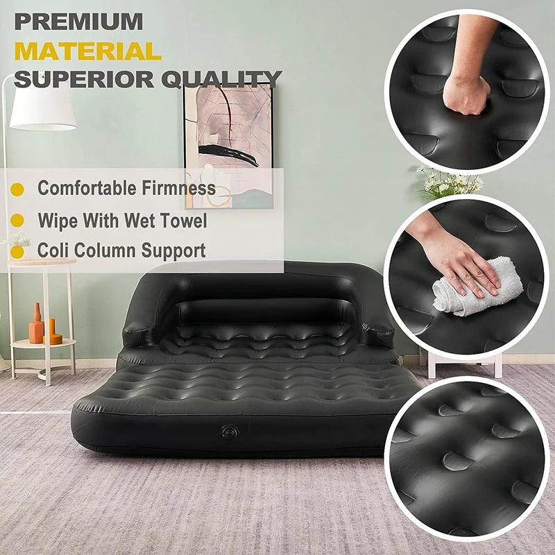 5-in-1 Inflatable Sofa Bed