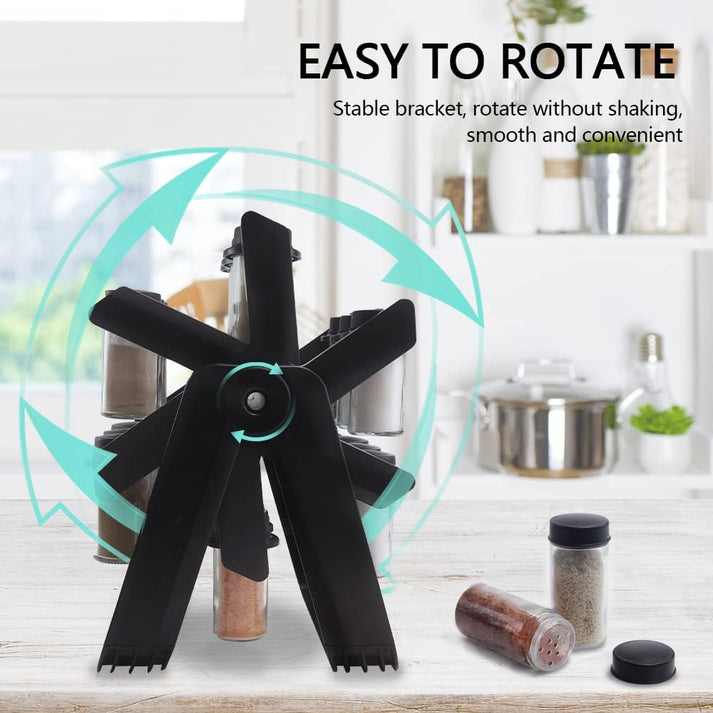 18-Jar Rotating Rack