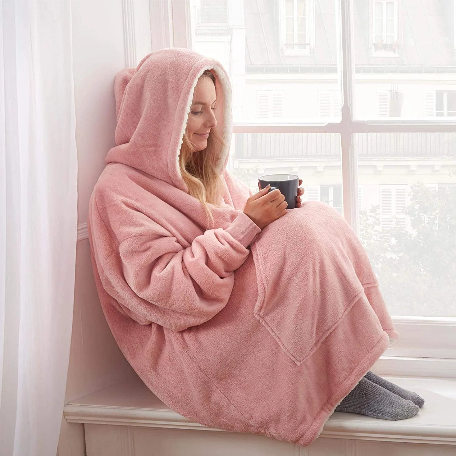 Cozy Hoodie Blanket