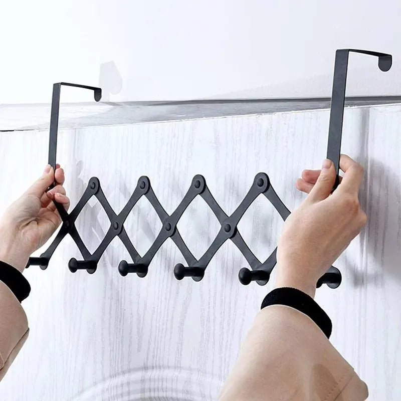 Retractable Door-Mounted Organizer