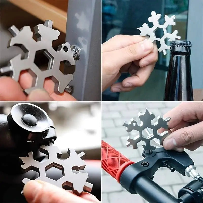 18 in 1 Snowflake