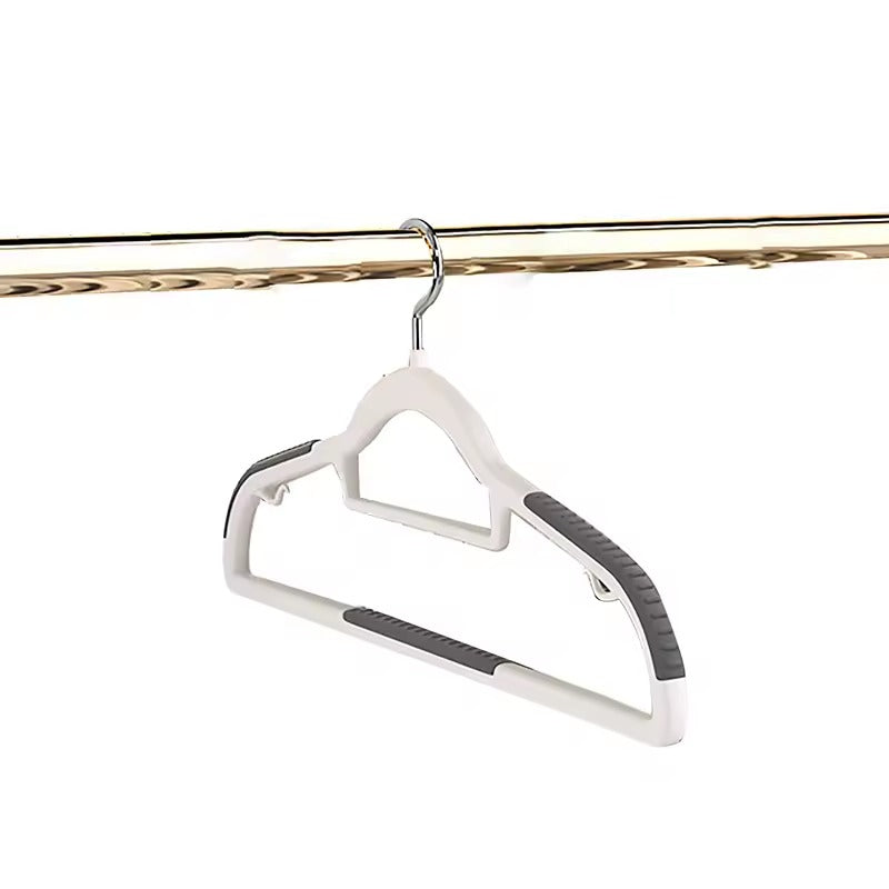 Anti-Slip Plastic Hangers (10 pcs)