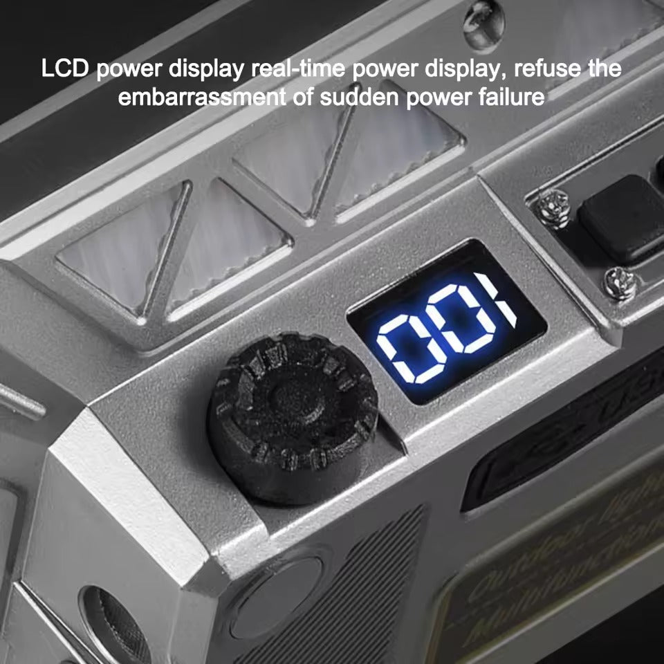 Rechargeable LED Floodlight + 4 Color Lenses