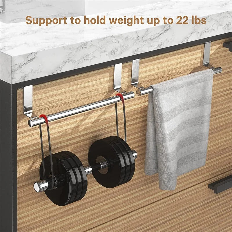 Over Cabinet Door Towel Rack