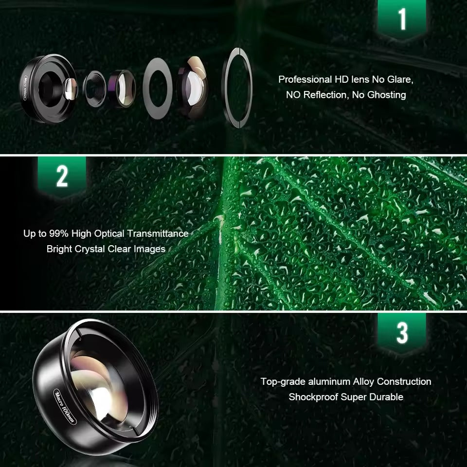 Zoom Macro Phone Lens (30-120mm)