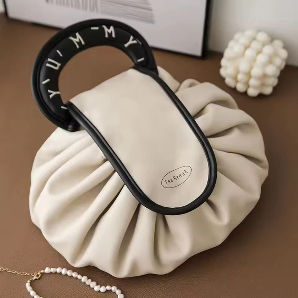 Flat Expandable Makeup Bag