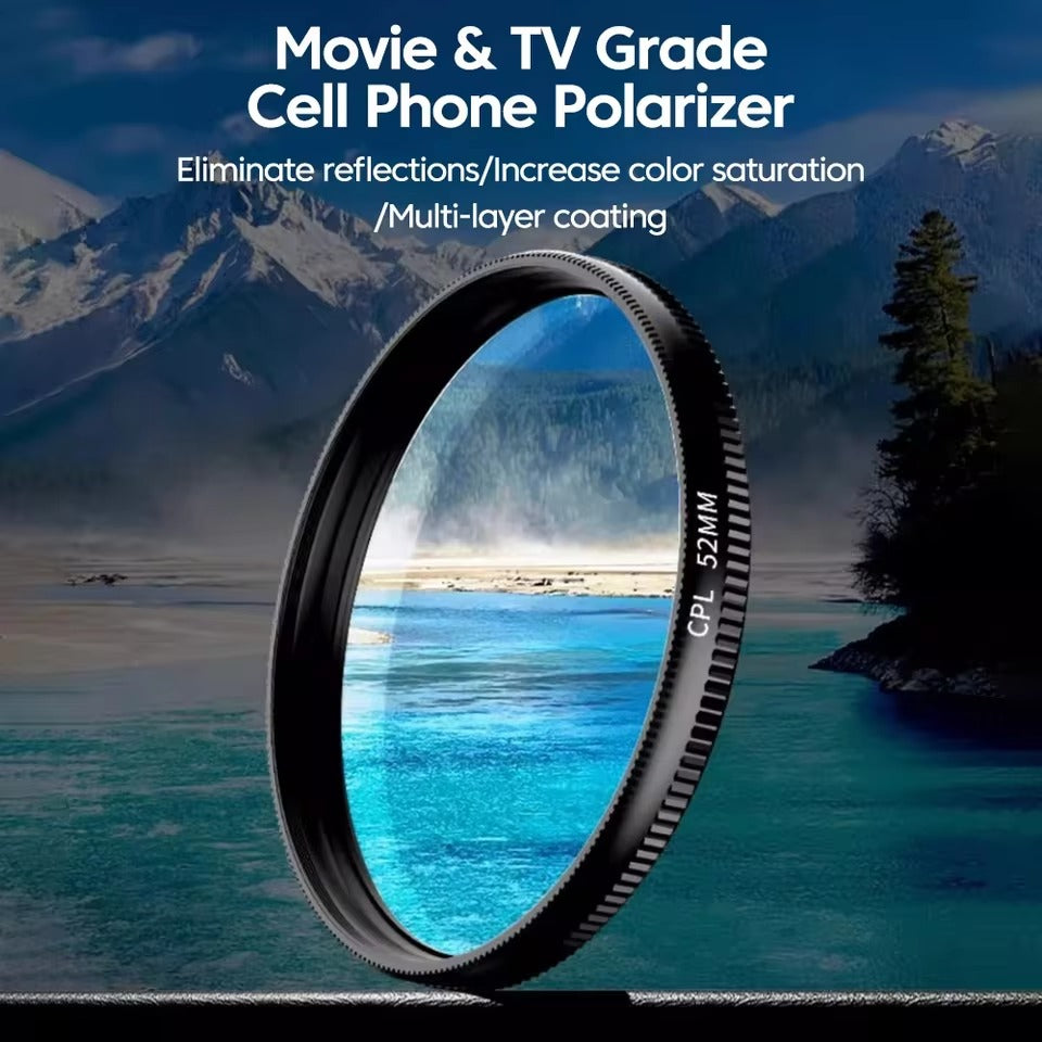 52mm Phone Polarizing Filter