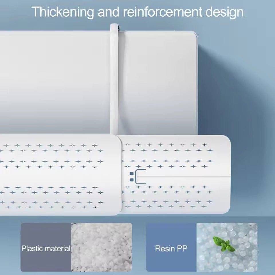 Expandable AC Wind Deflector