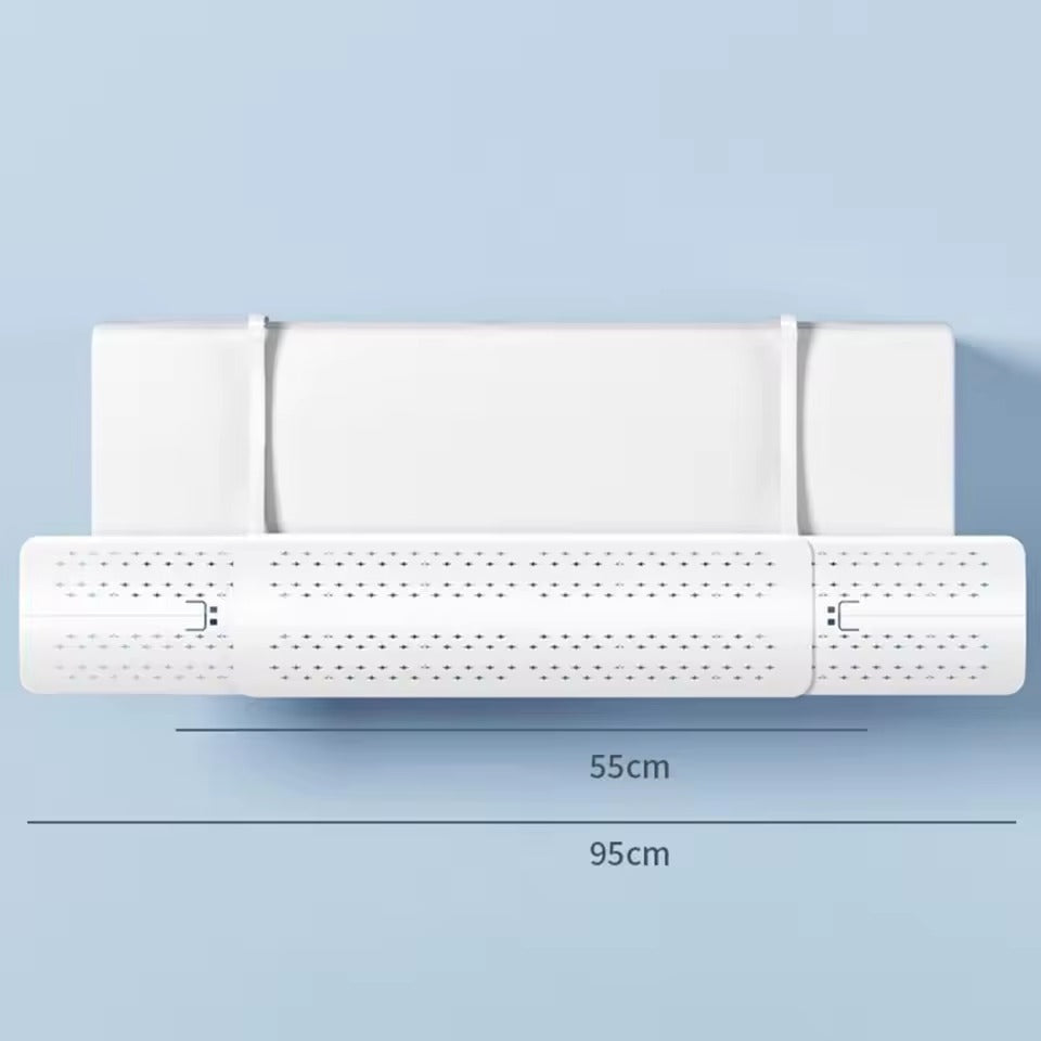 Expandable AC Wind Deflector