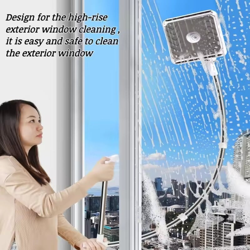 Dual Mode Extendable Window Cleaning Tool