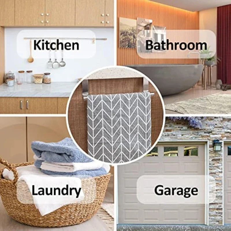 Over Cabinet Door Towel Rack