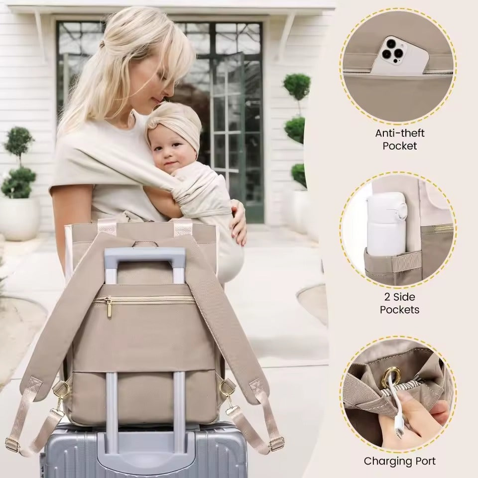 Multi-Functional Backpack with Small Bag