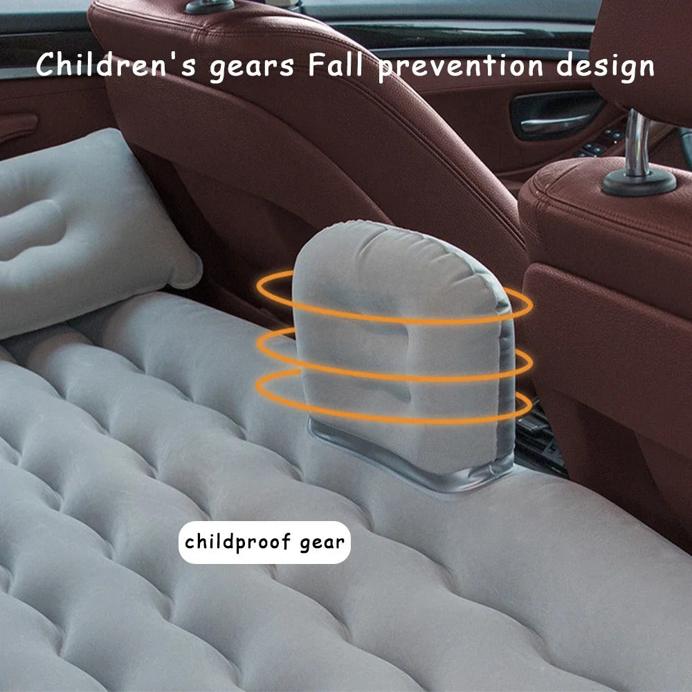 Inflatable Car Mattress with Pillows