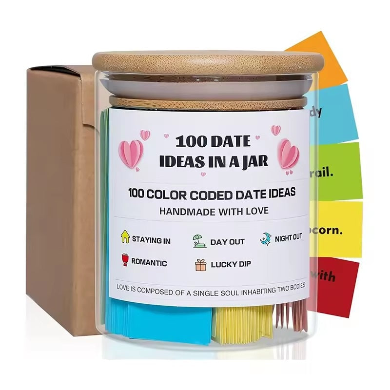 100 Date Ideas in a Jar