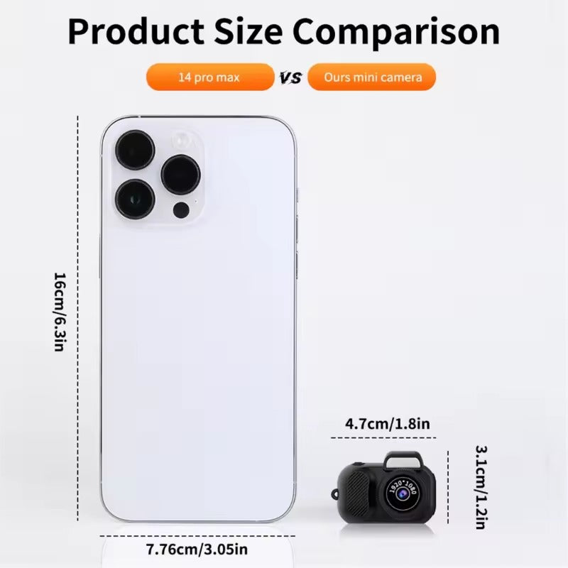 Mini Pixel Camera + 16gb SD Card
