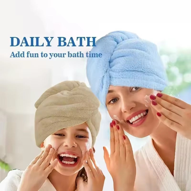 Highly Absorbent Hair Drying Cap
