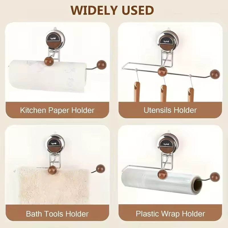 Suction Hanging Paper Towel Holder