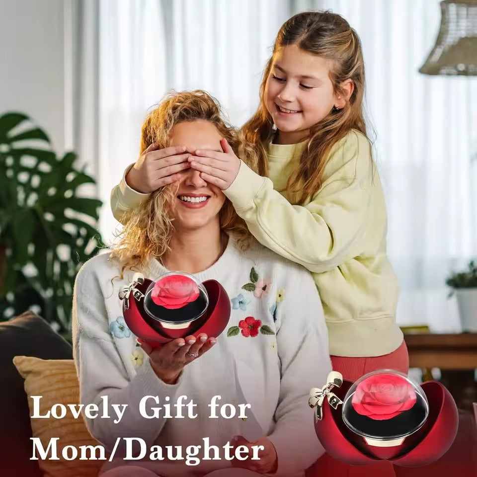 Preserved Flower Jewelry Box