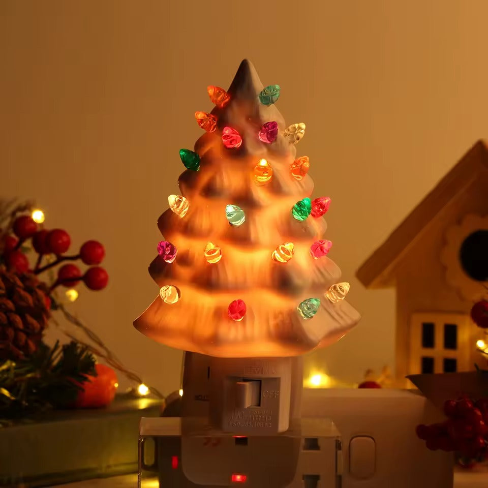 Wall Plug Christmas Tree