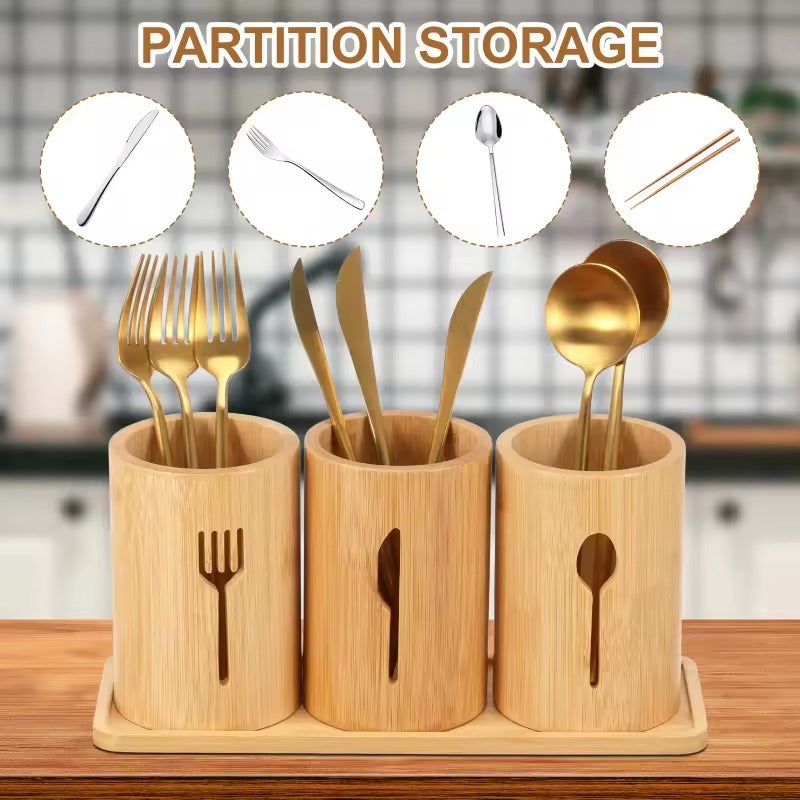 Multi-Slot Utensil Organizer
