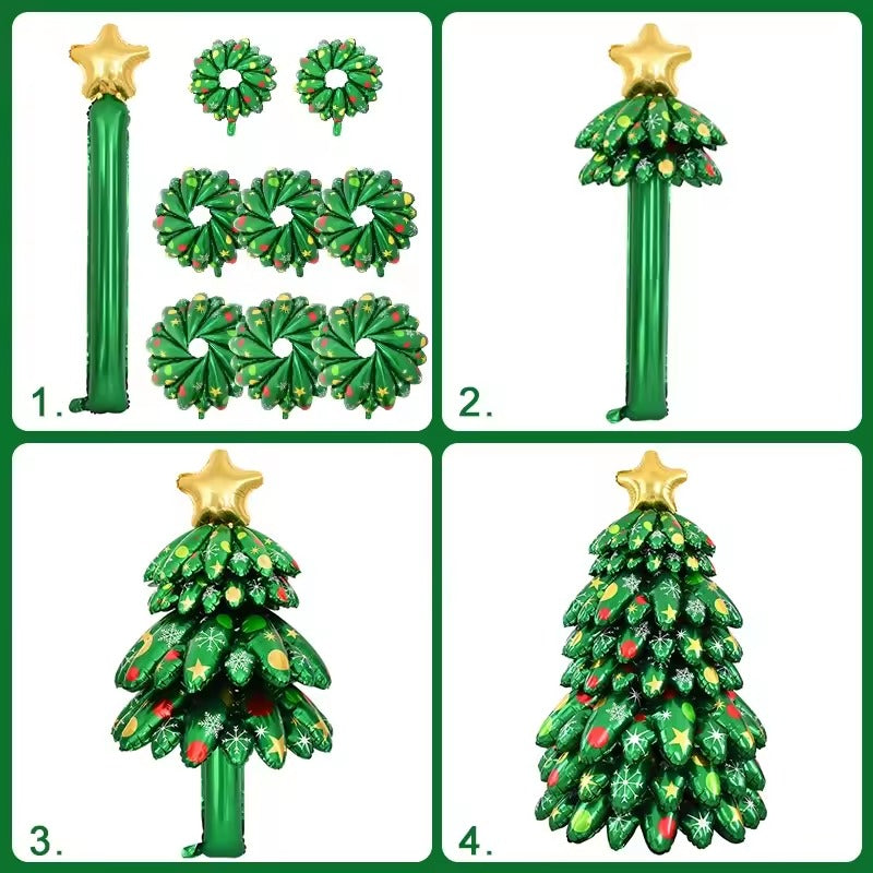 9 Pieces Inflatable Christmas Tree
