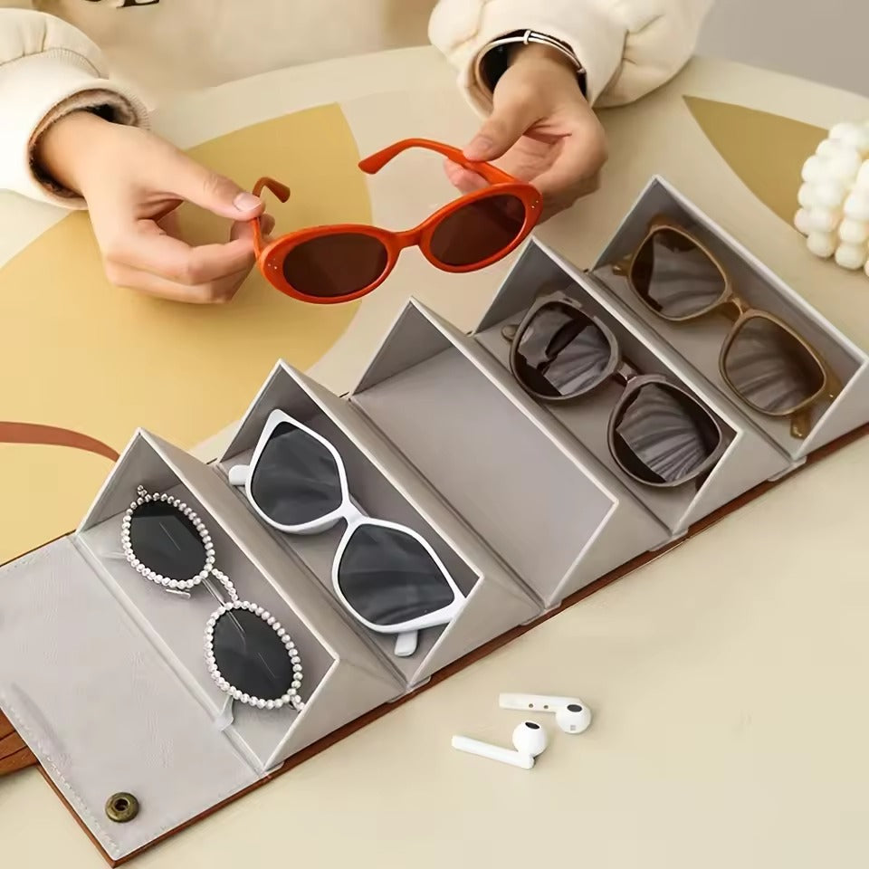Foldable Mounted Sunglasses Organizer