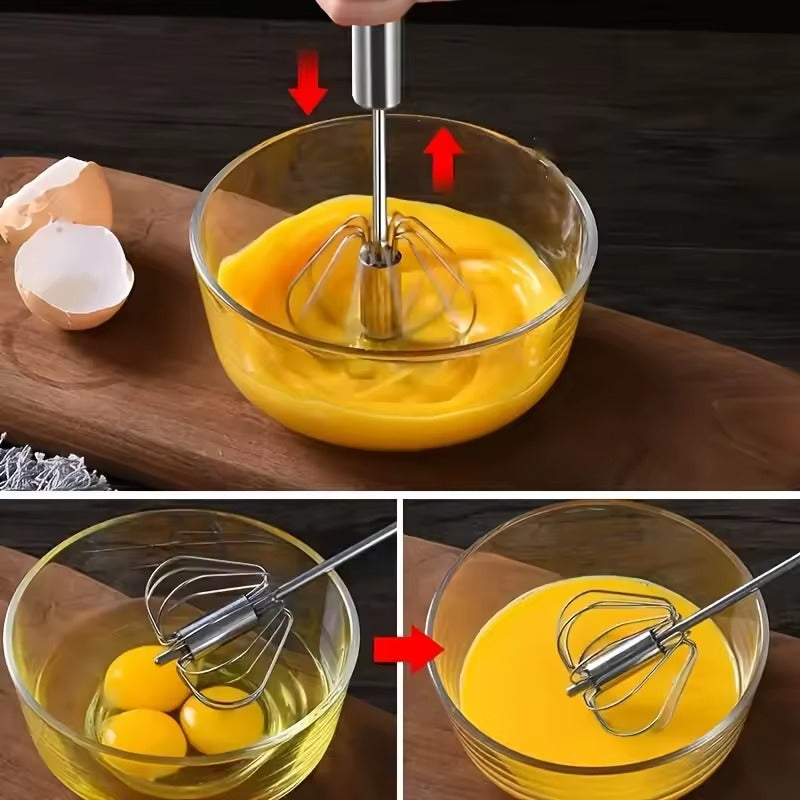 Automatic Hand-Push Whisk