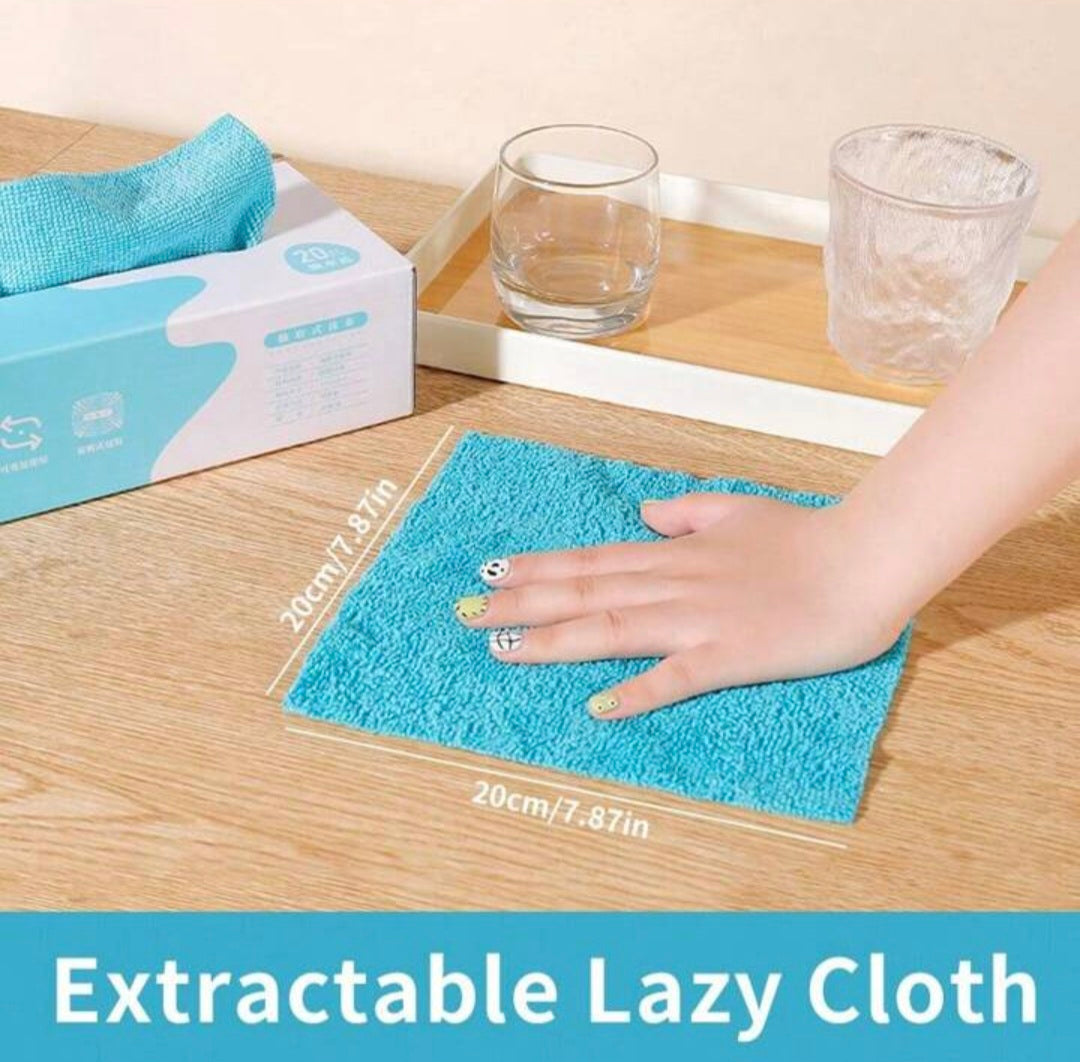 Extractable Microfiber Cloths (Pack of 20)
