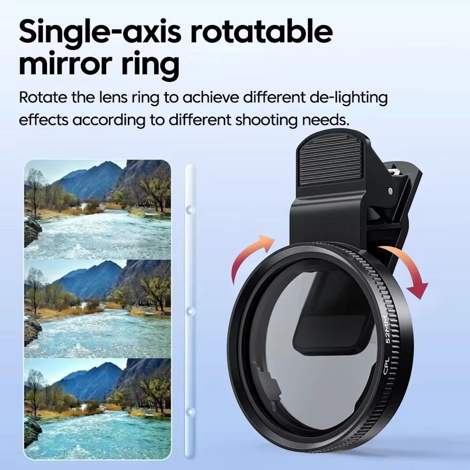 52mm Phone Polarizing Filter